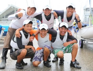 男子デュエットで優勝した中村学園三陽高校（福岡県）