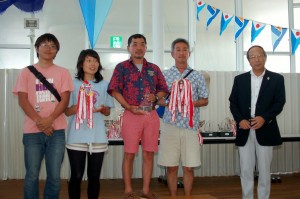 Team Gefion。中央が中島和浩オーナー（写真提供／レース実行委員会）