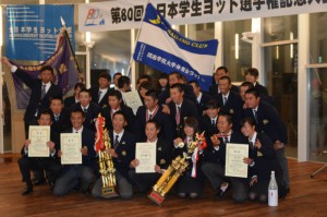 470級優勝の関西学院大学