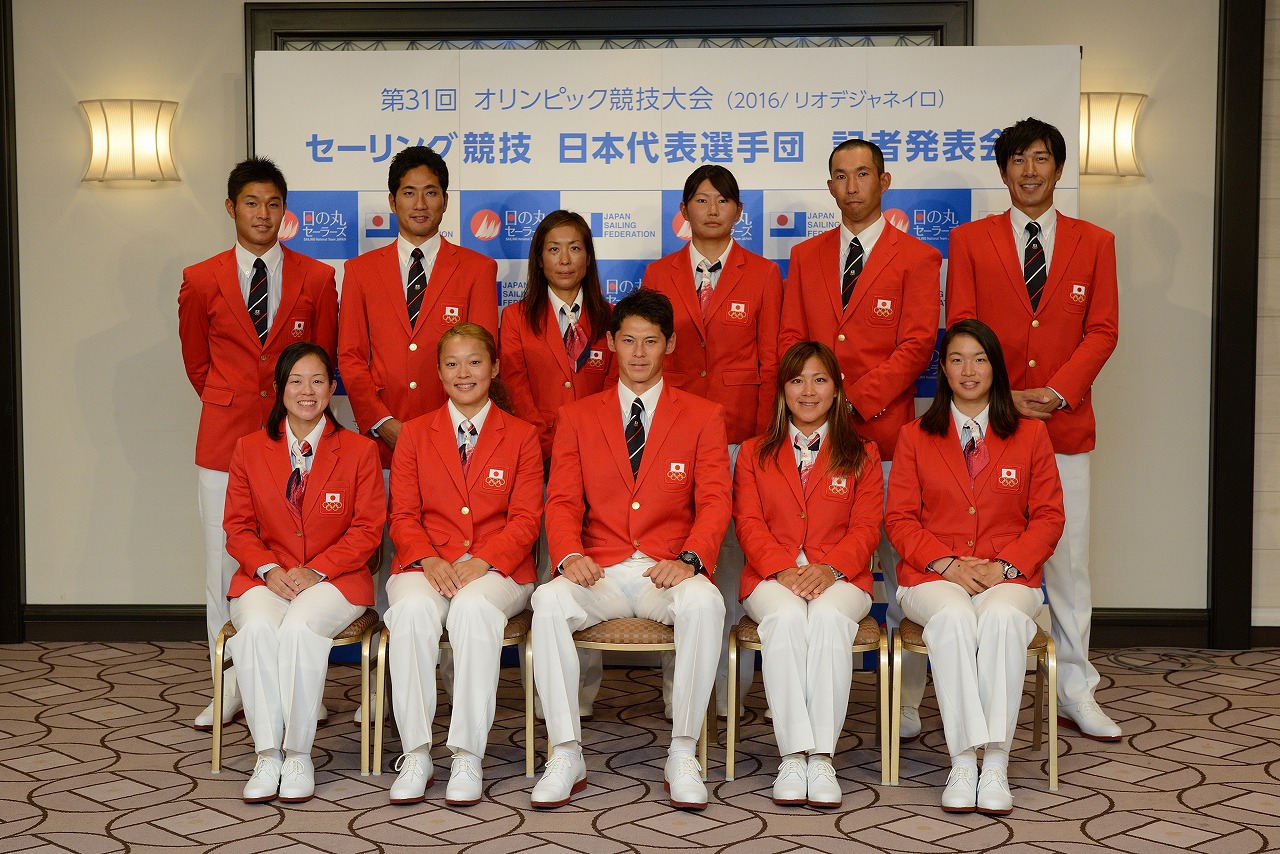 ヨット 日本セーリング連盟 Japan Sailing Federation Jsaf セーリング競技日本代表選手団の記者発表会 開催