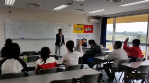 中村コーチの座学、テーマはコミュニケーション力