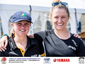 女子2位のオーストラリアのNia JERWOOD/Monique DE VRIES