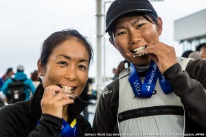 吉田愛/吉岡美帆が総合 2 位で銀メダルを獲得 photo by Junichi Hirai