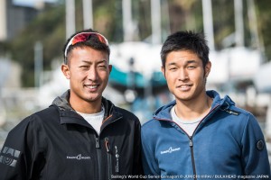 470級男子で総合3位に上がった土居一斗・木村直矢組（photo by Junichi Hirai)