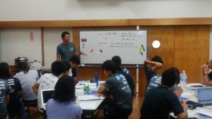 ルールに関する座学も行われた 