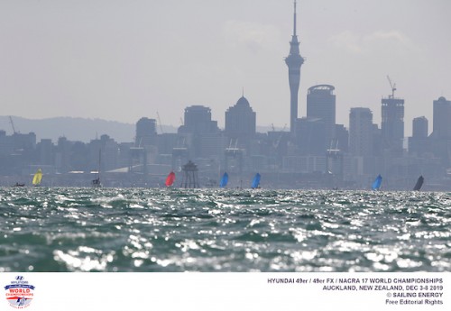 49er, 49erFX, Nacra 17 World Championships, Auckland 2019 © Sailing Energy