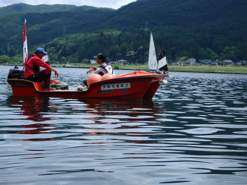 practice on the lake