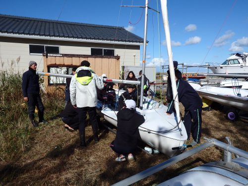 practice in a marina